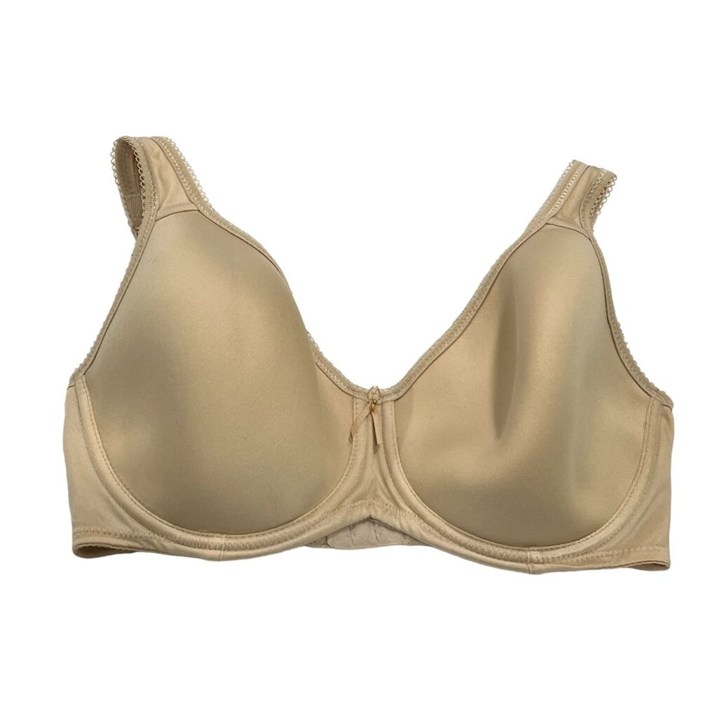 Wacoal Basic Beauty Underwire Bra Style 855192 Size 34DDD Beige Comfortable